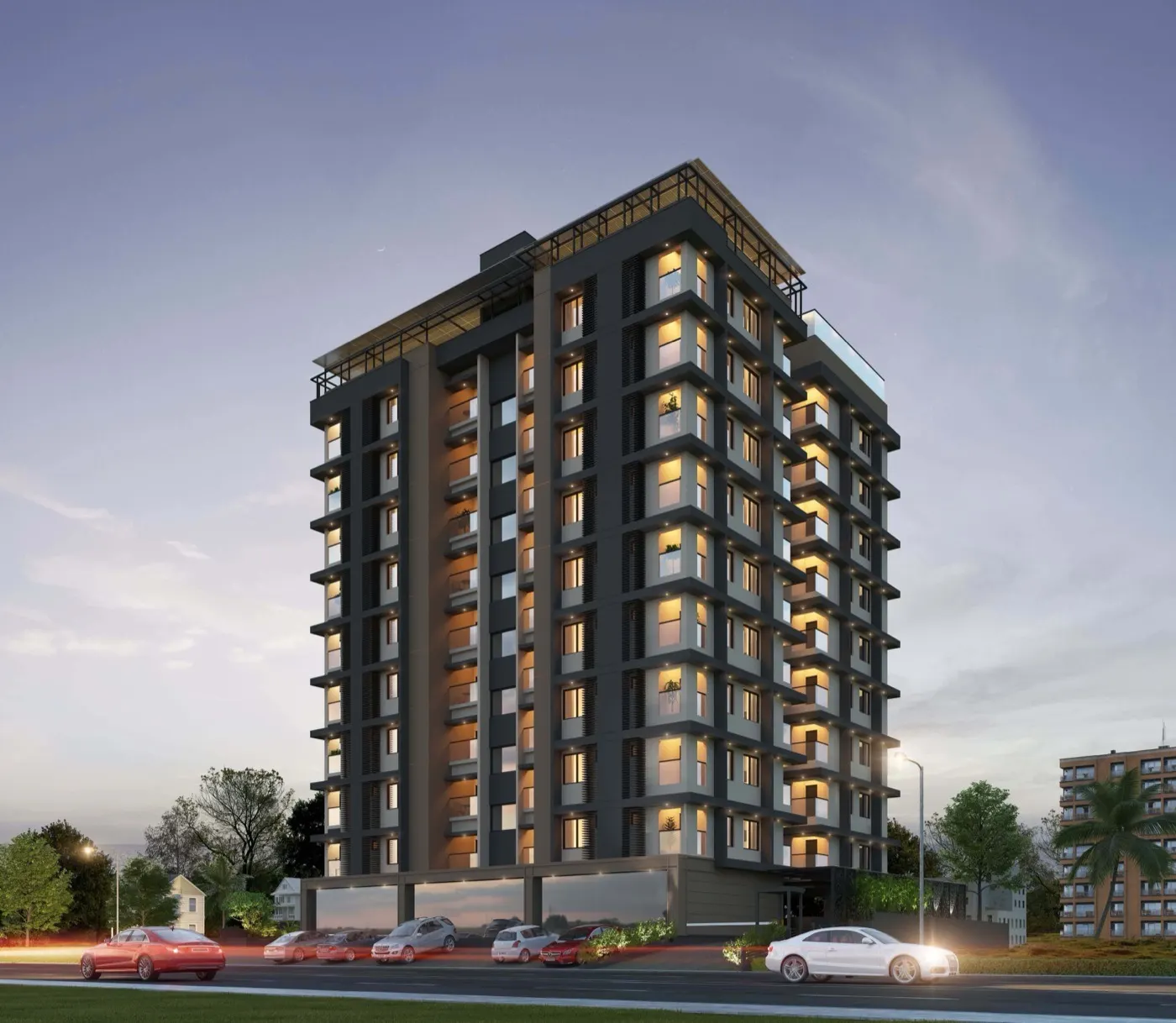 Gd Chaithanya Apartments And Gd Centre