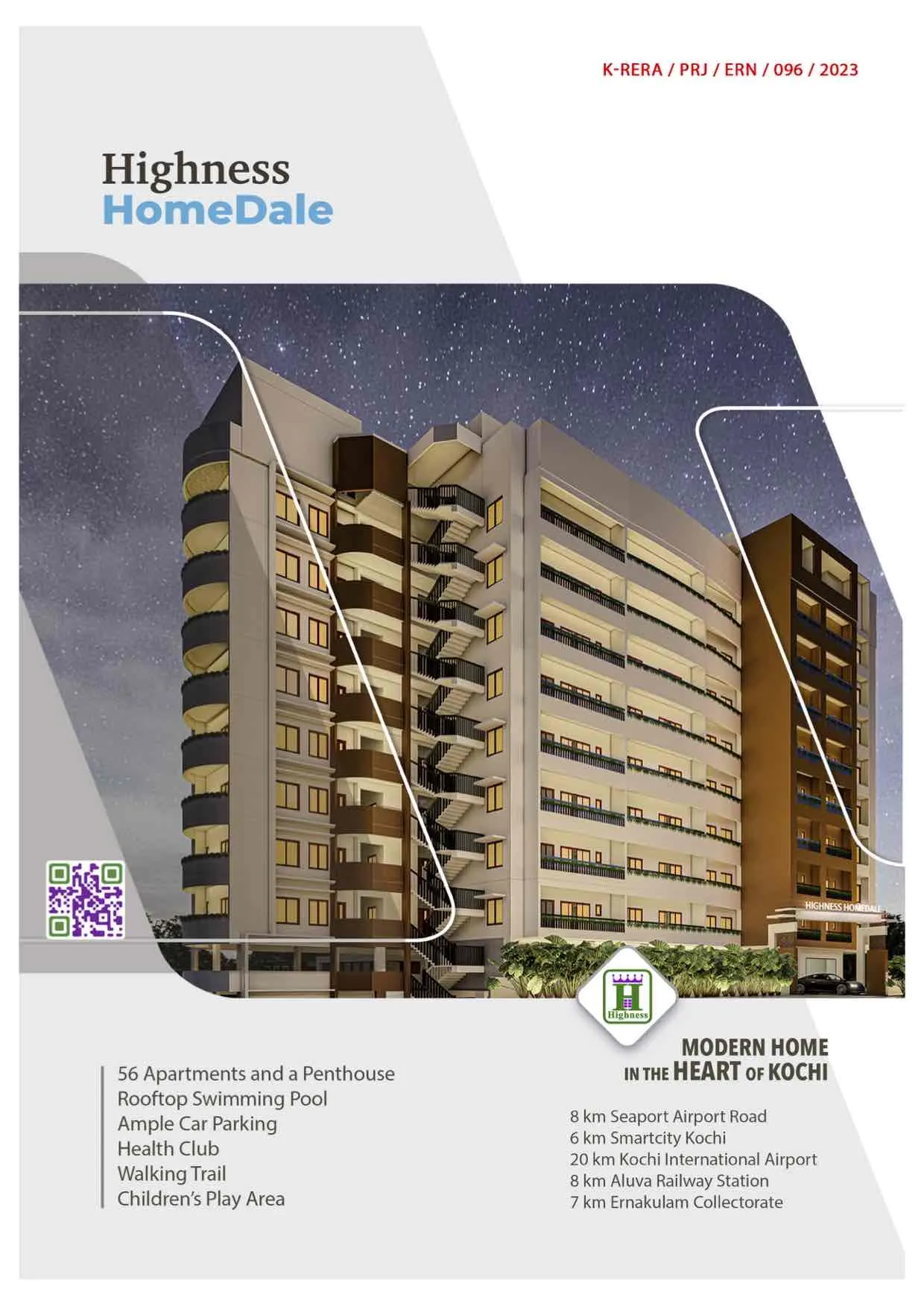 Highness Home Dale - Pukkattupady, Kochi