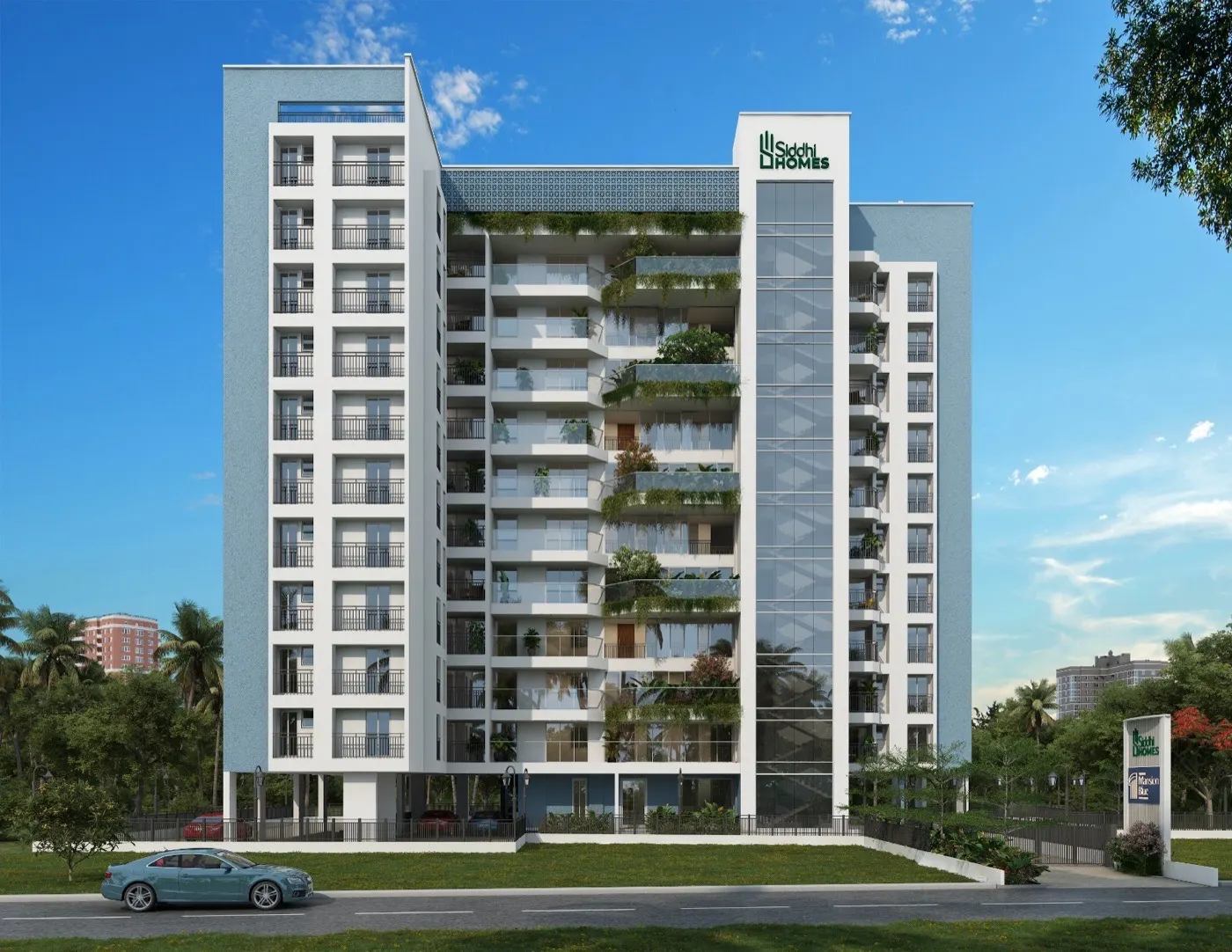Siddhi Mansion Blue